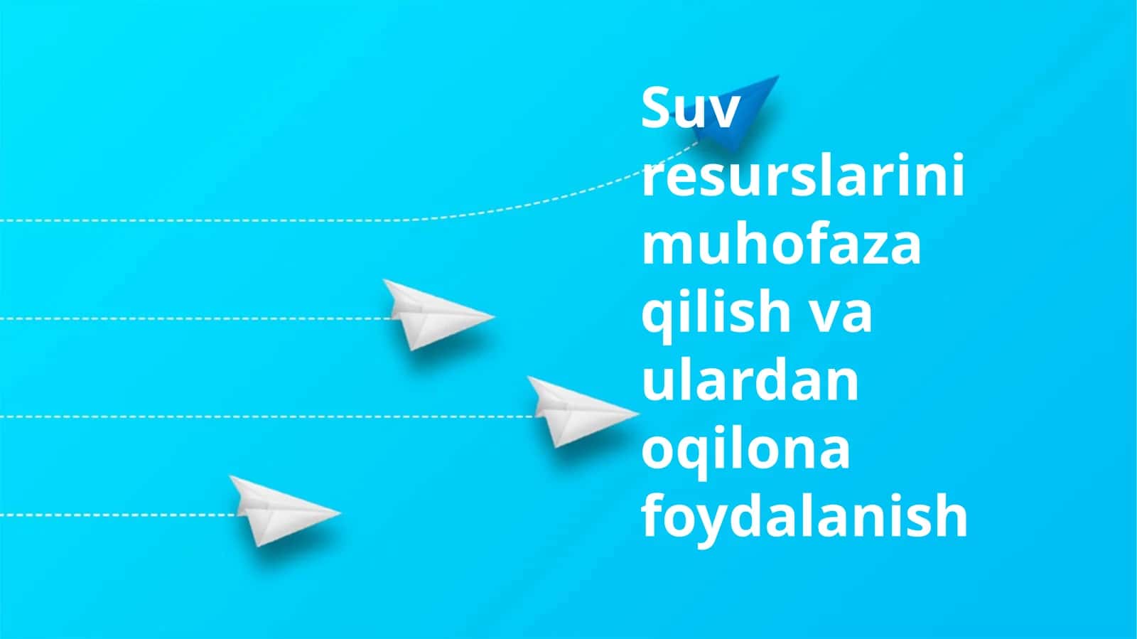 Suv resurslarini muhofaza qilish va ulardan oqilona foydalanish 1