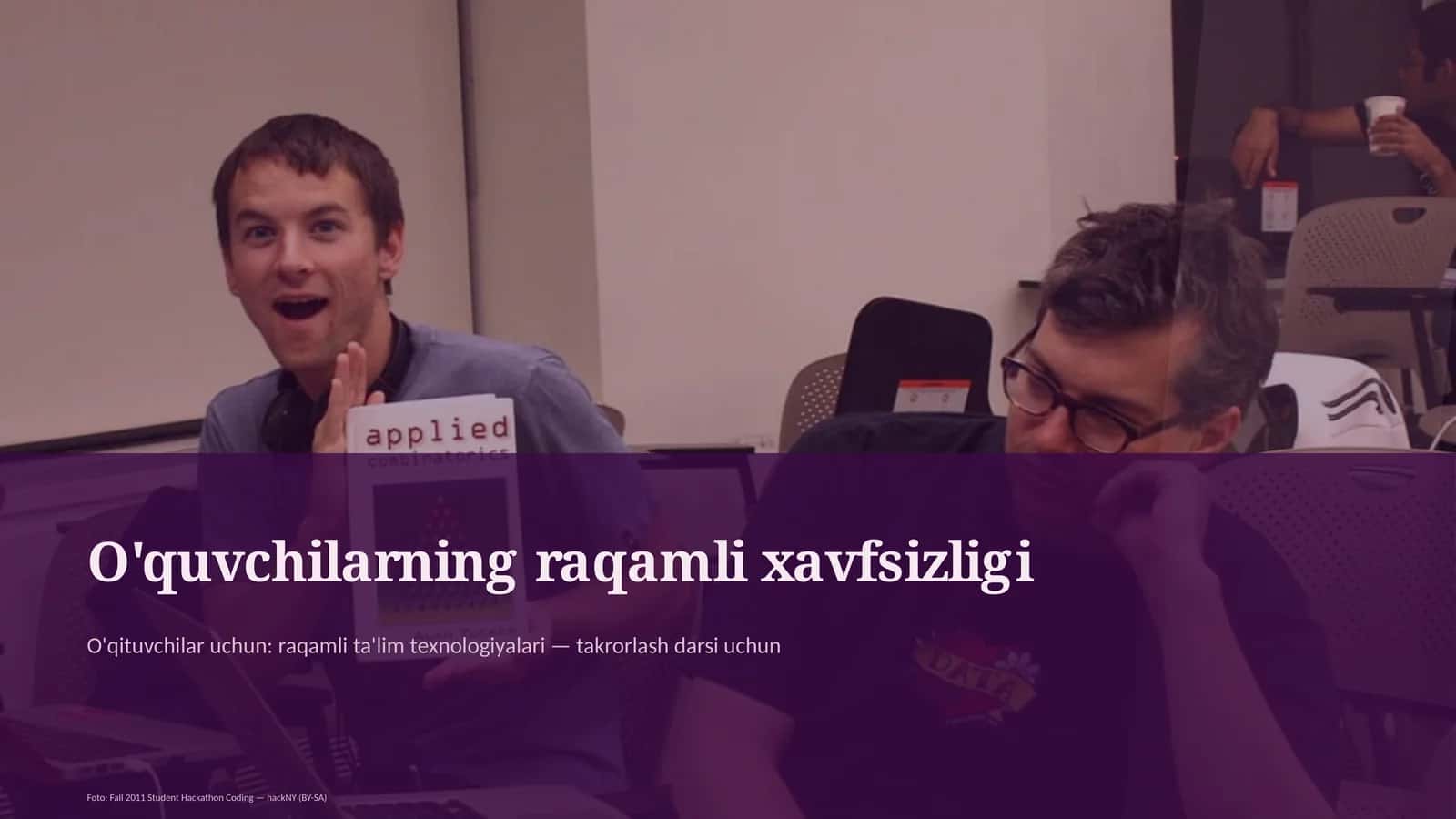 O'quvchilarning raqamli xavfsizligi 1