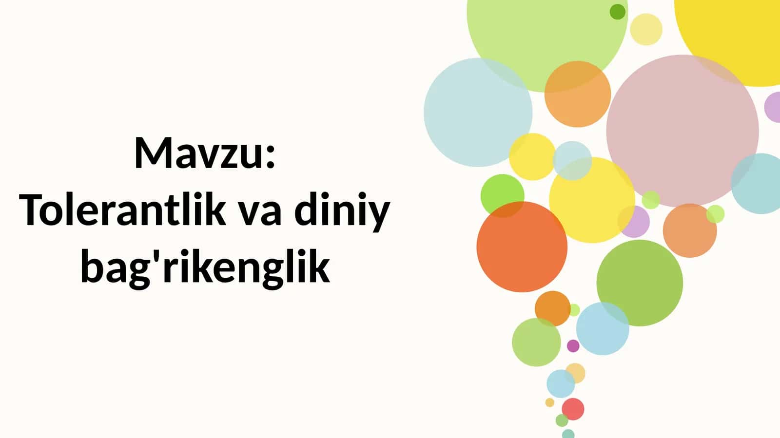 Tolerantlikvadiniybag'rikenglik 1