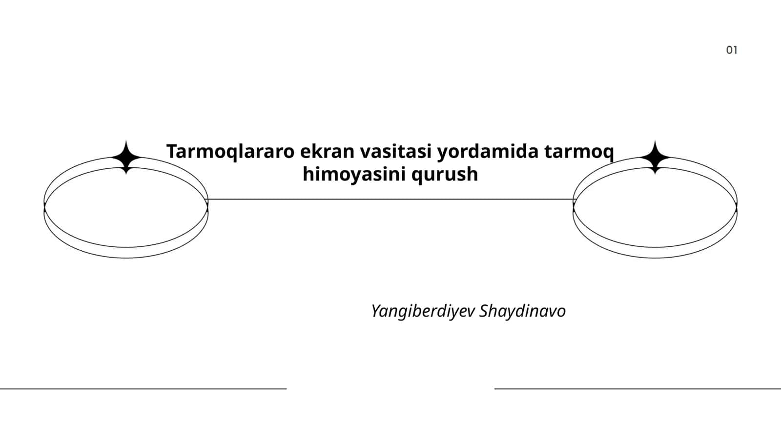 Tarmoqlararo ekran asoslari 1