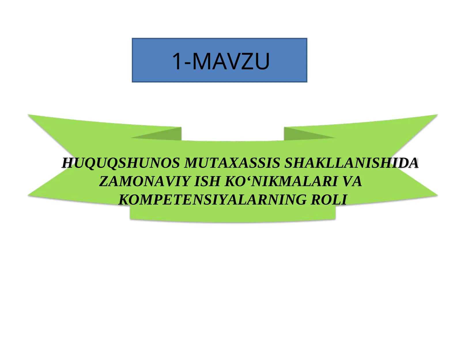 Huquqshunos mutaxassis shakllanishida 1