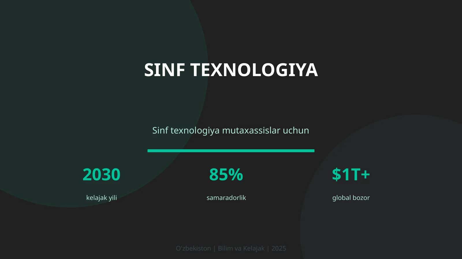 Sinf texnologiya 1