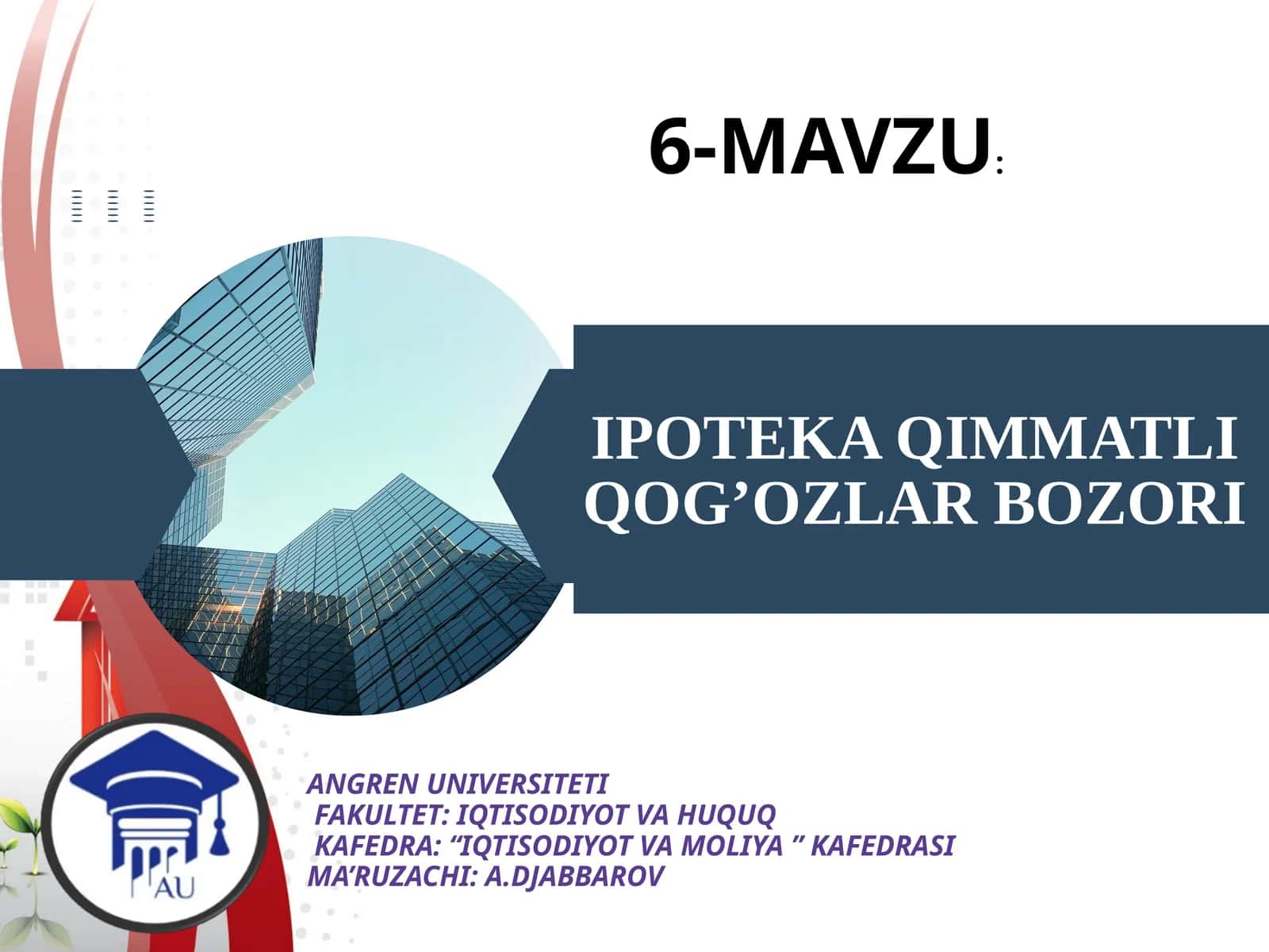 IPOTEKA QIMMATLI QOG’OZLAR BOZORI 1