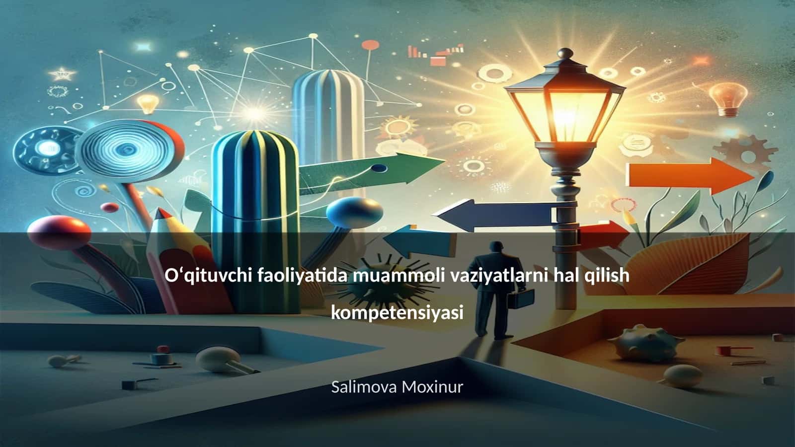 Oʻqituvchi faoliyatida muammoli vaziyatlarni hal qilish kompetensiyasi 1
