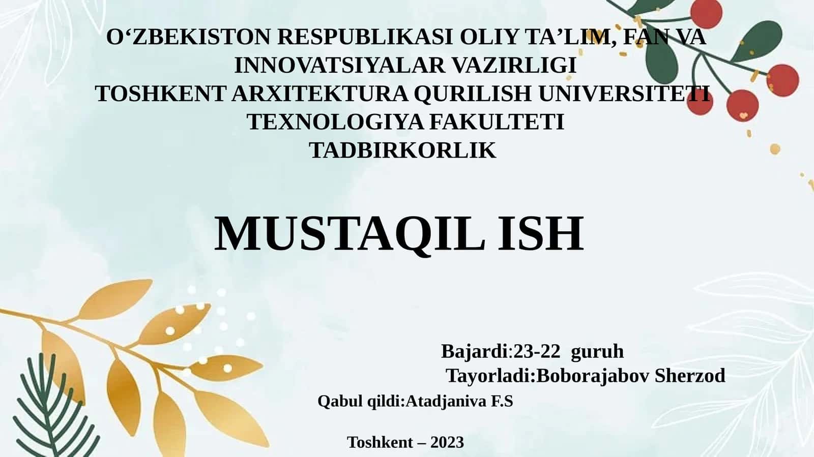 Gretsiyada kichik biznes va xususiy tadbirkorlik 1