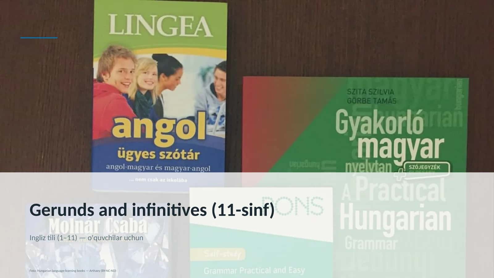 Gerunds and infinitives (11-sinf) 1