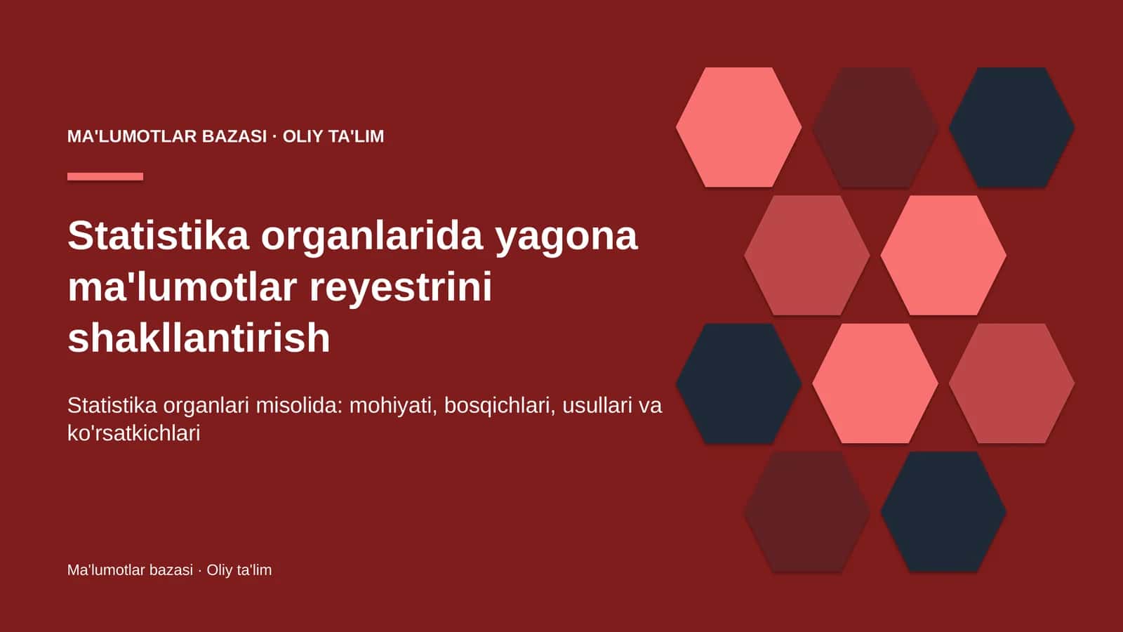 statistika organlarida yagona ma'lumotlar reyestrini shakllantirish 2437 1