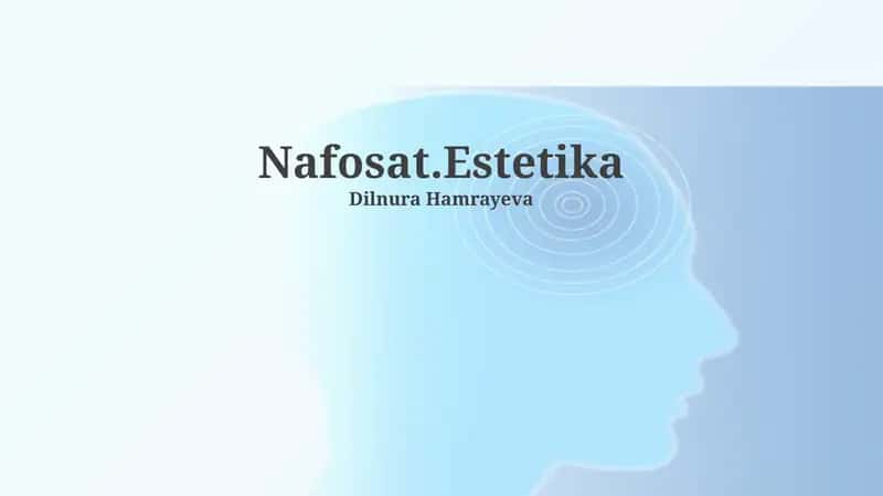 Nafosat.Estetika 1