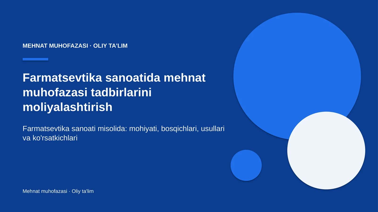 farmatsevtika sanoatida mehnat muhofazasi tadbirlarini moliyalashtirish 2989 1