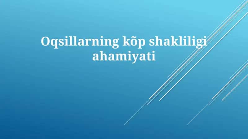 Oqsillarningkõpshakliligiahamiyati 1