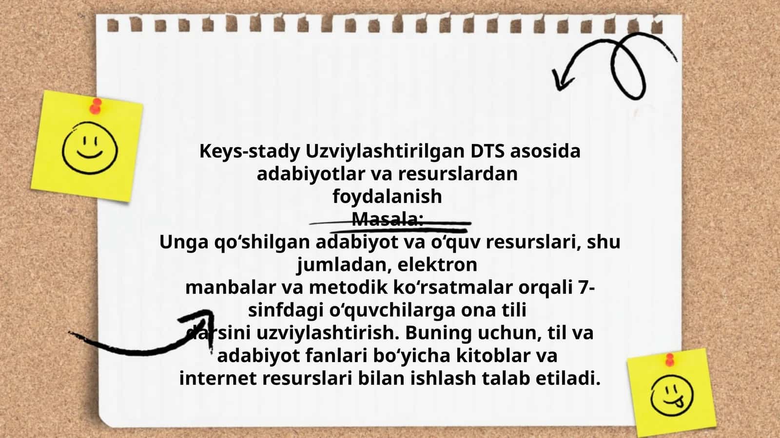 Keys-stady Uzviylashtirilgan DTS asosida adabiyotlar va resurslardan 1