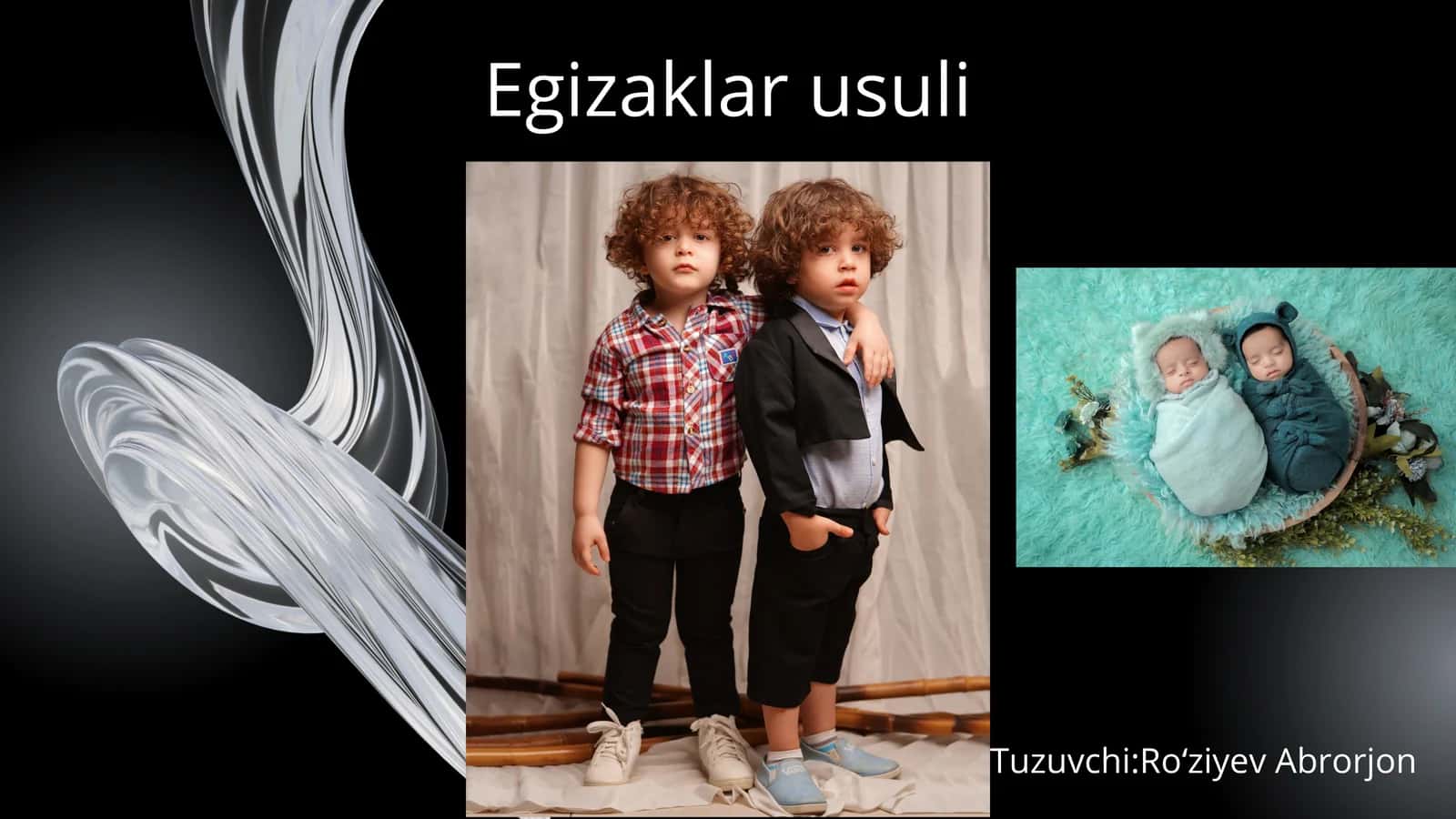 Egizaklar usuli 1