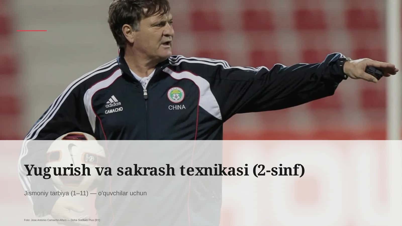 Yugurish va sakrash texnikasi (2-sinf) 1