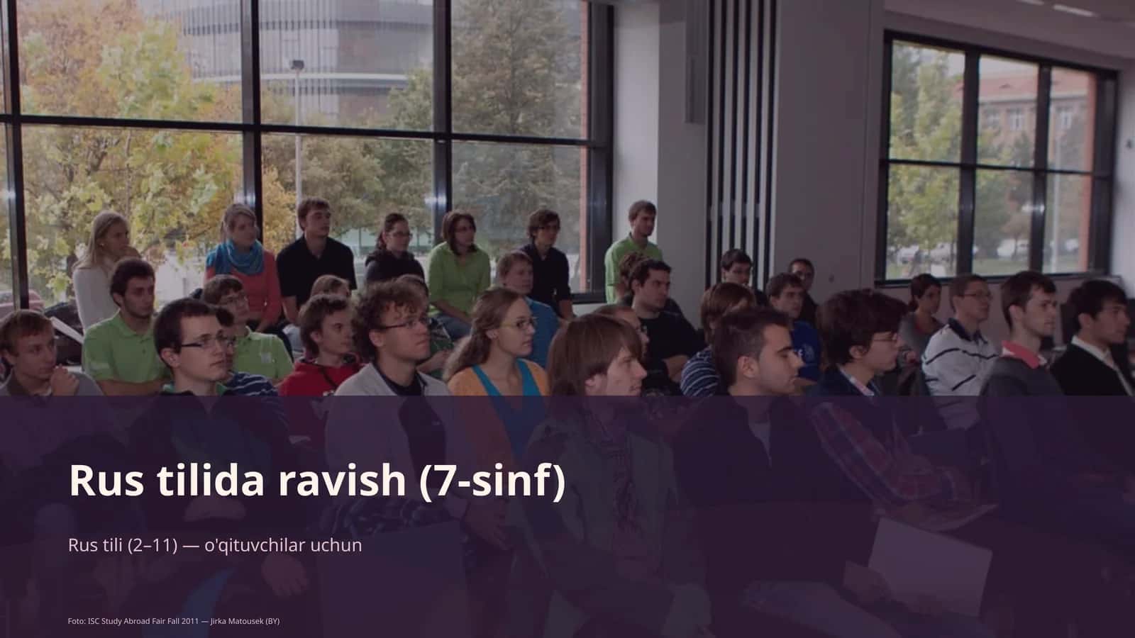 Rus tilida ravish (7-sinf) 1
