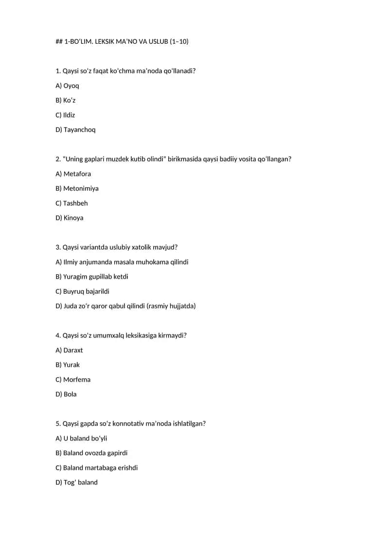 test 1