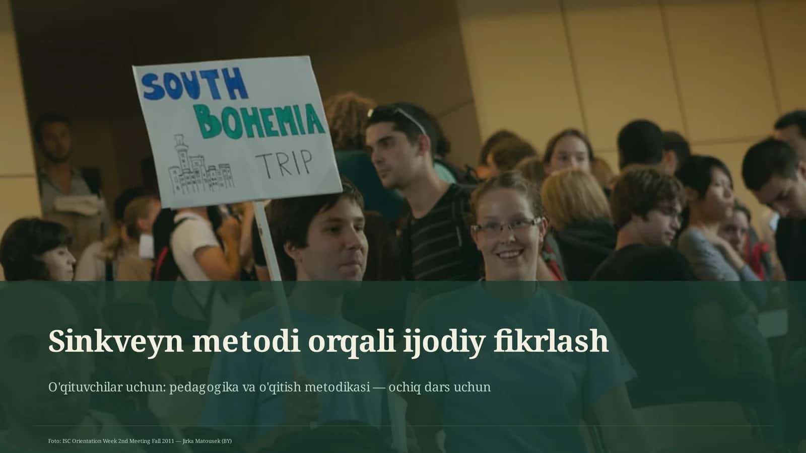 Sinkveyn metodi orqali ijodiy fikrlash 1