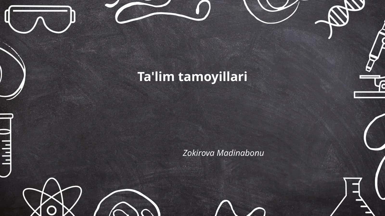 Ta'limda Interaktiv Usullar 1