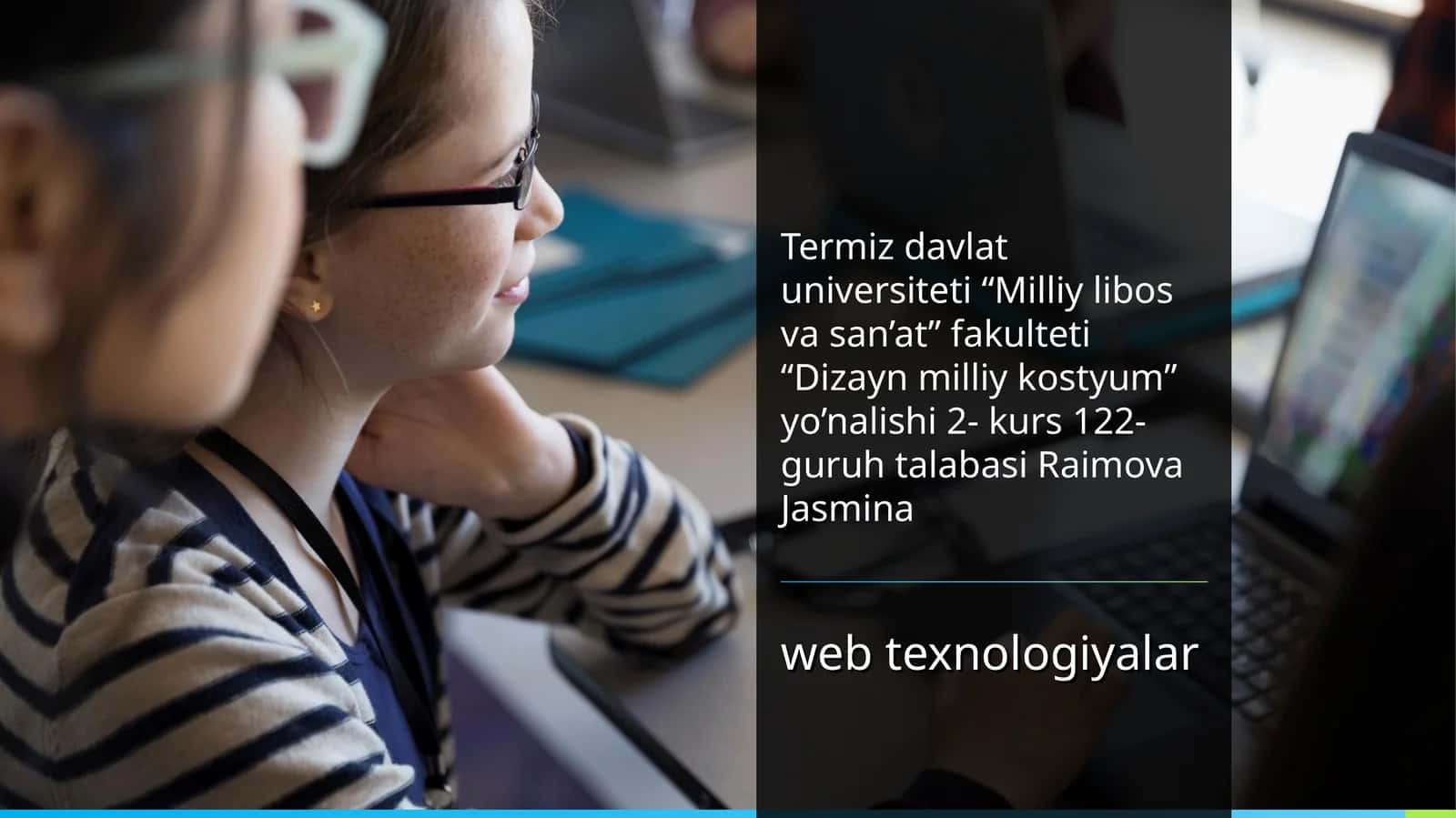 web texnologiyalar 1