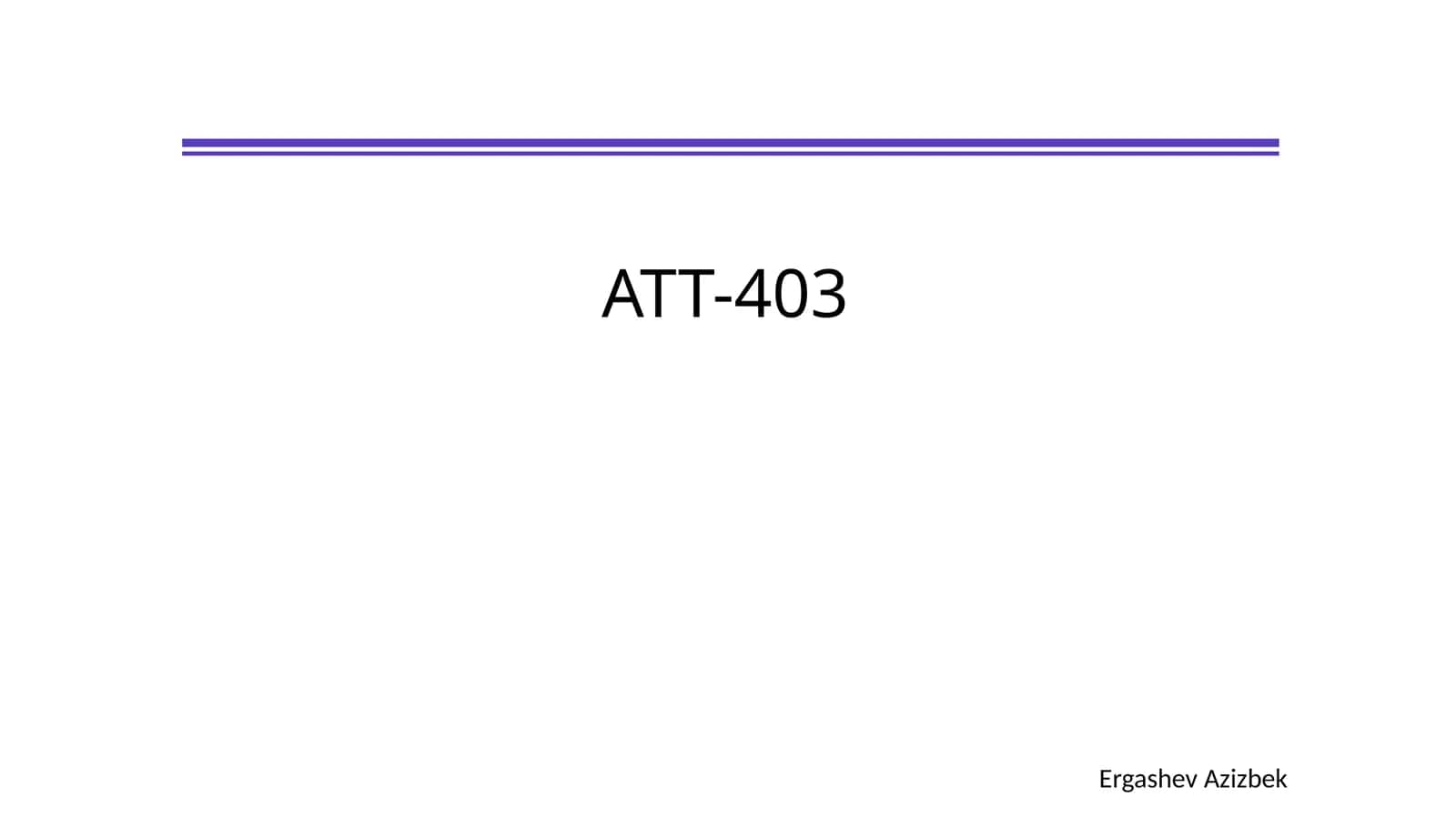 ATT-403 1