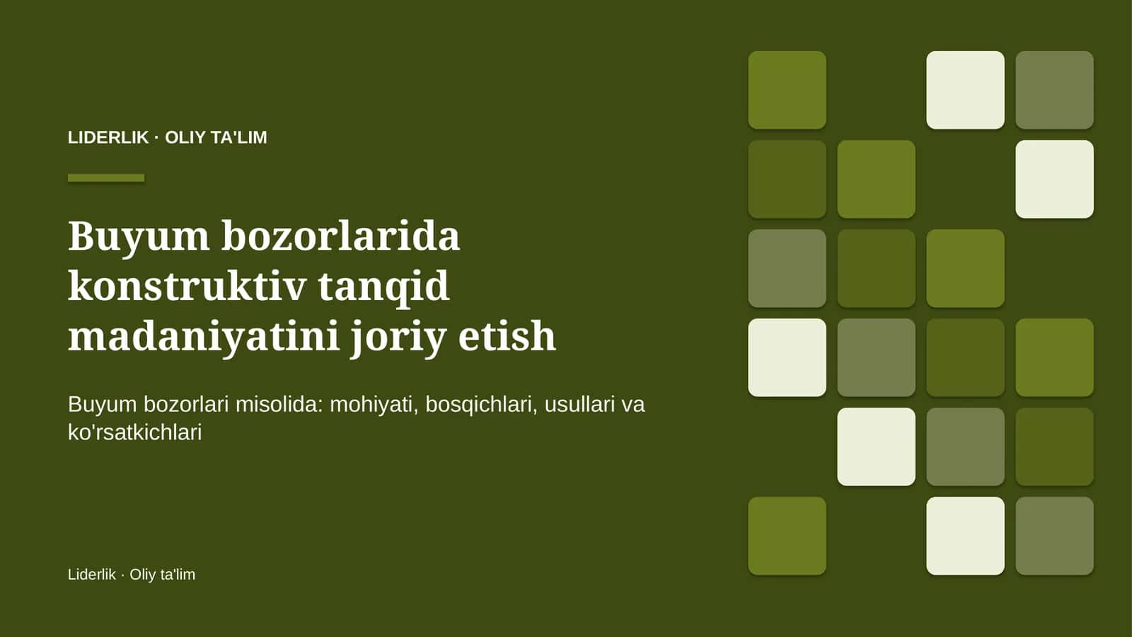 buyum bozorlarida konstruktiv tanqid madaniyatini joriy etish 1353 1