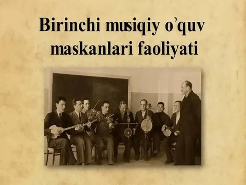 Musiqa o'quv maskanlari 1
