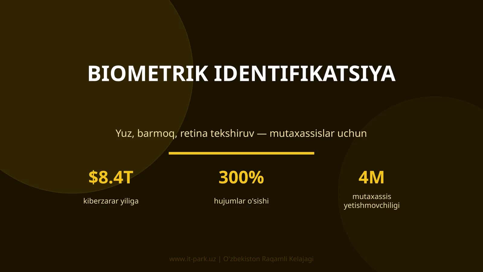 BIOMETRIK IDENTIFIKATSIYA 1