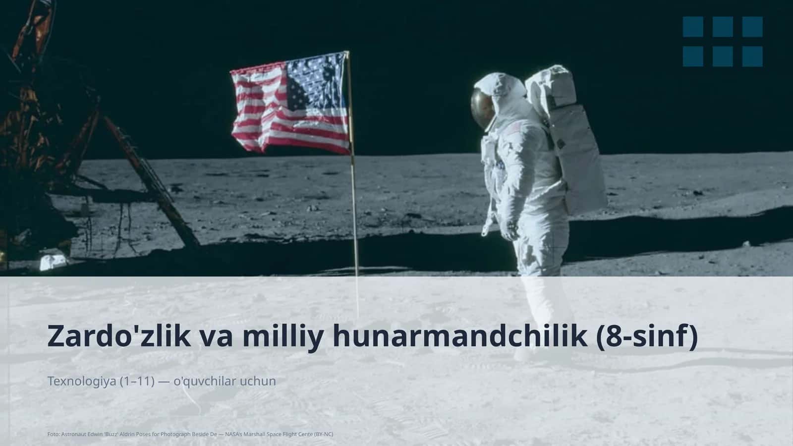 Zardo'zlik va milliy hunarmandchilik (8-sinf) 1