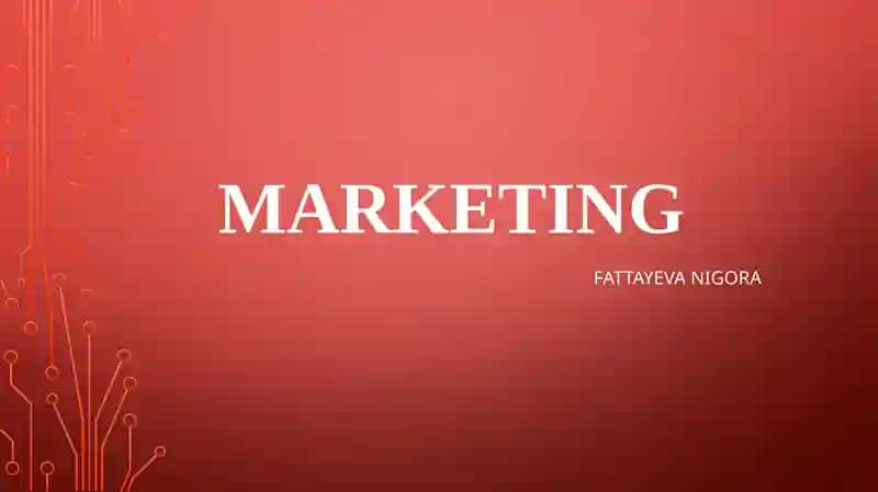 Marketing