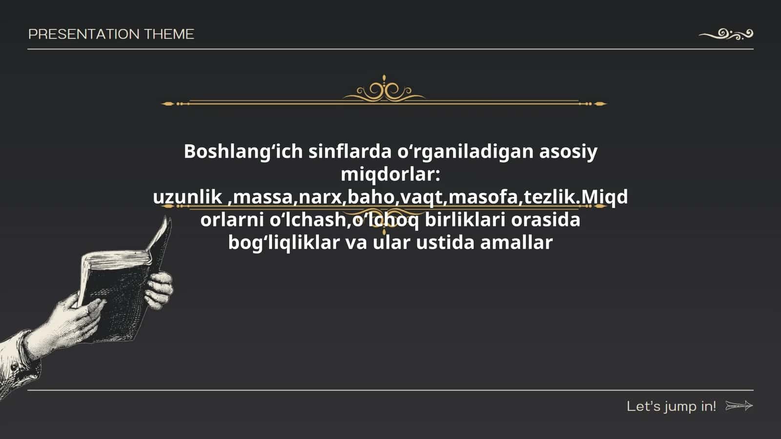 Asosiy miqdorlar 1
