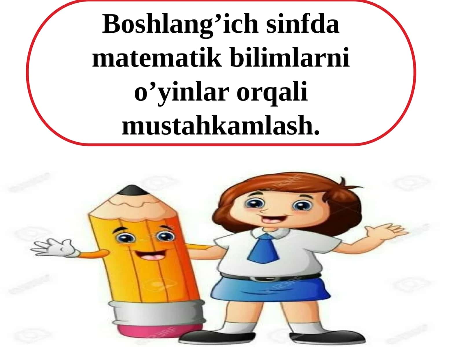 Boshlang’ich sinfda matematik bilimlarni o’yinlar orqali mustahkamlash 1