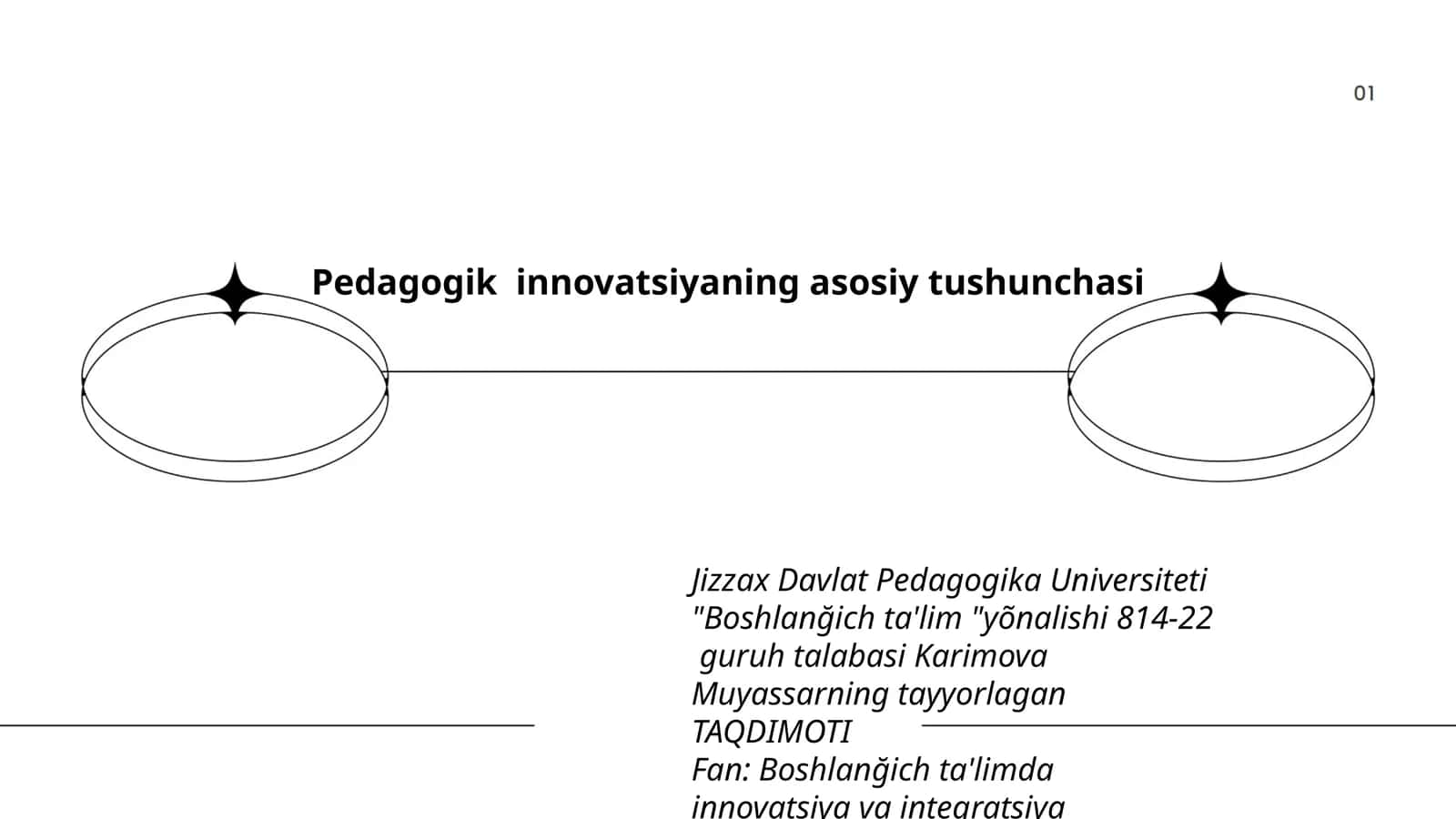 Pedagogik innovatsiyaning asosiy tushunchasi 1