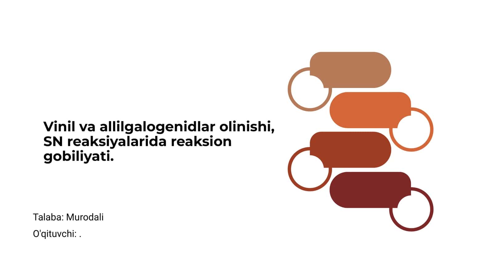 Vinil va Allilgalogenidlarning Tushunchasi 1