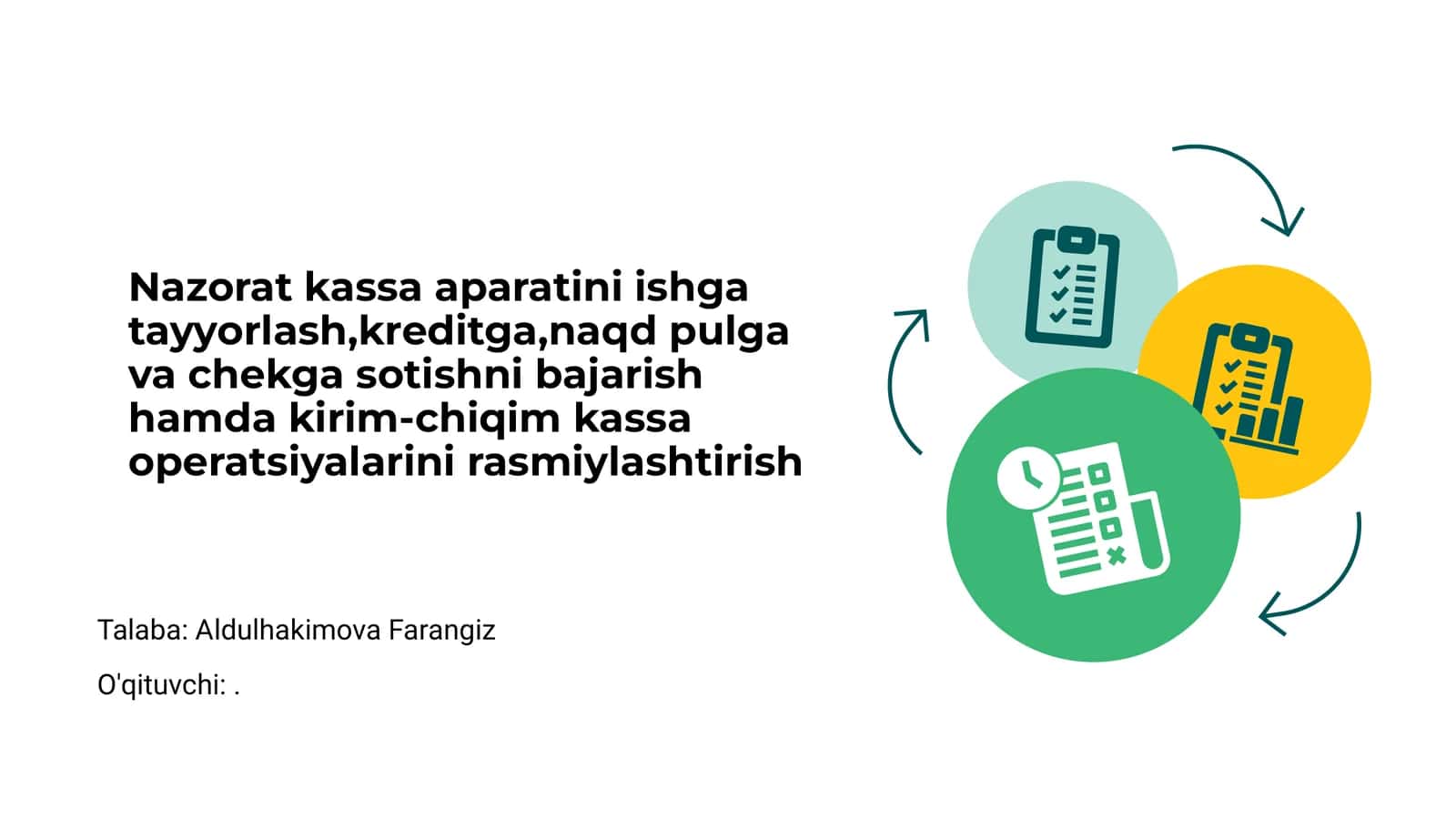 Nazorat Kassa Aparatini Tanishtirish 1