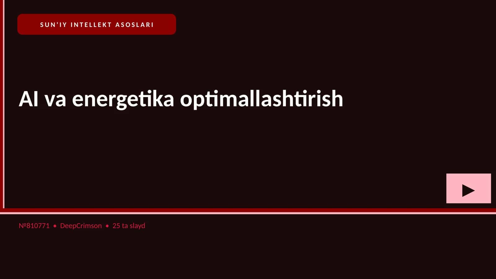 AI va energetika optimallashtirish 1