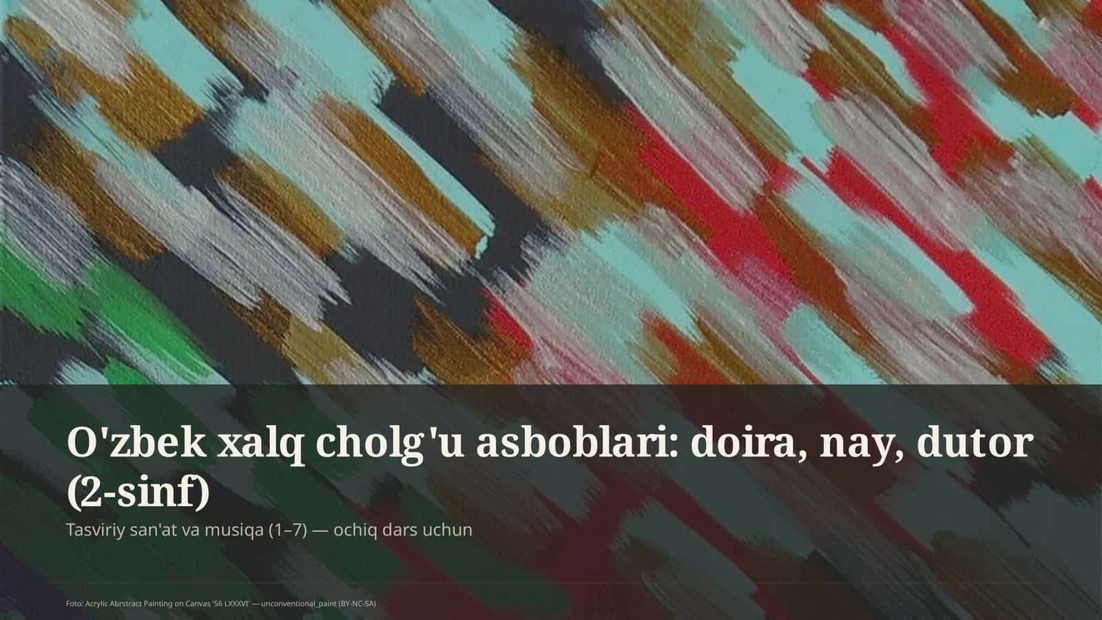 Tasviriy san'at va musiqa 1