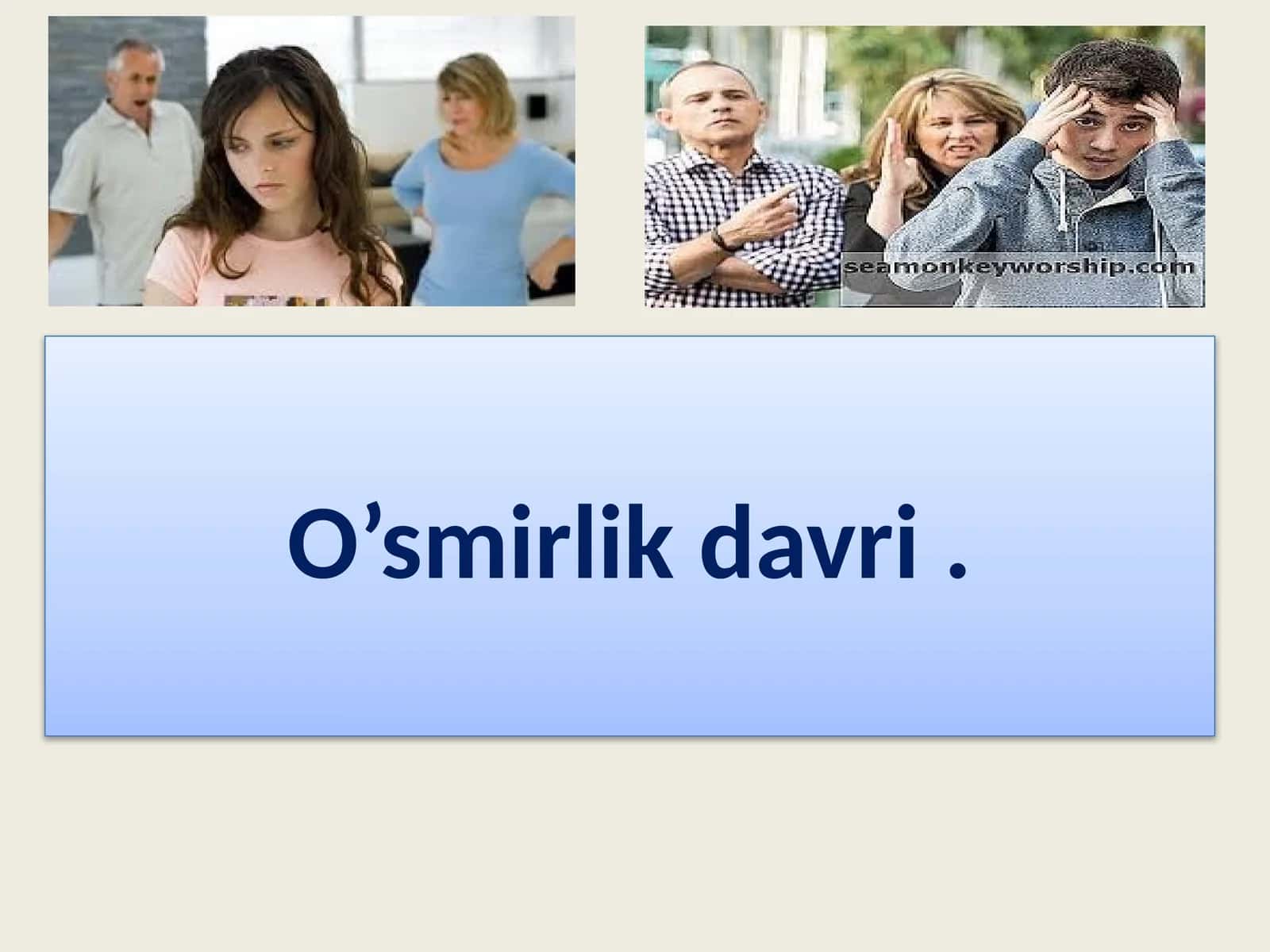 O’smirlikdavri 1