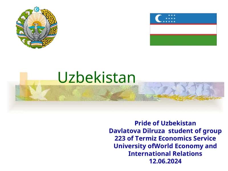 General Information about Uzbekistan 1