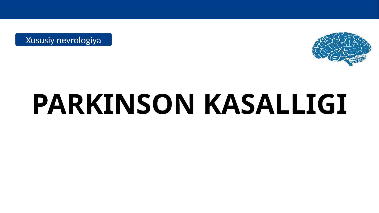 PARKINSON KASALLIGI 1