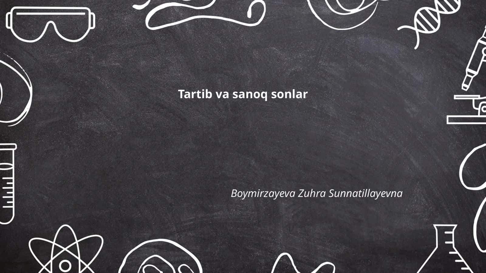 Natural sonlar 1