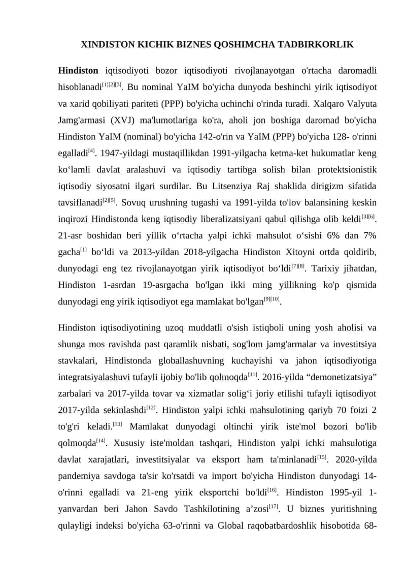 XINDISTON KICHIK BIZNES QOSHIMCHA TADBIRKORLIK 1