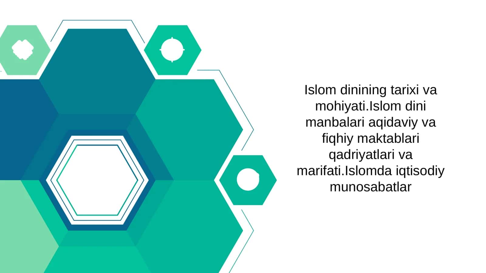 Islom dinining tarixi va mohiyati 1