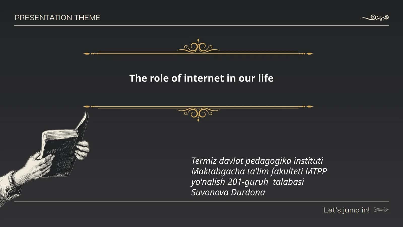 Интернетнинг таълимдаги аҳамияти 1