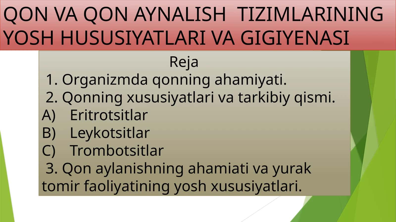 QON VA QON AYNALISH TIZIMLARINING YOSH HUSUSIYATLARI VA GIGIYENASI 1