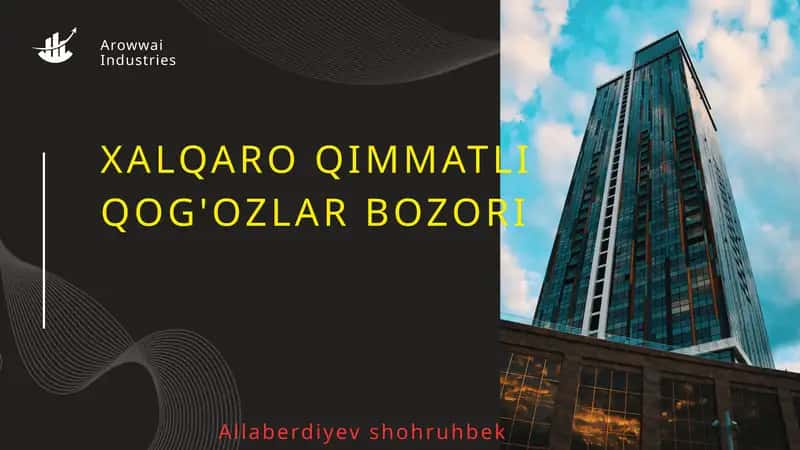 Qimmatli qog'ozlar 1