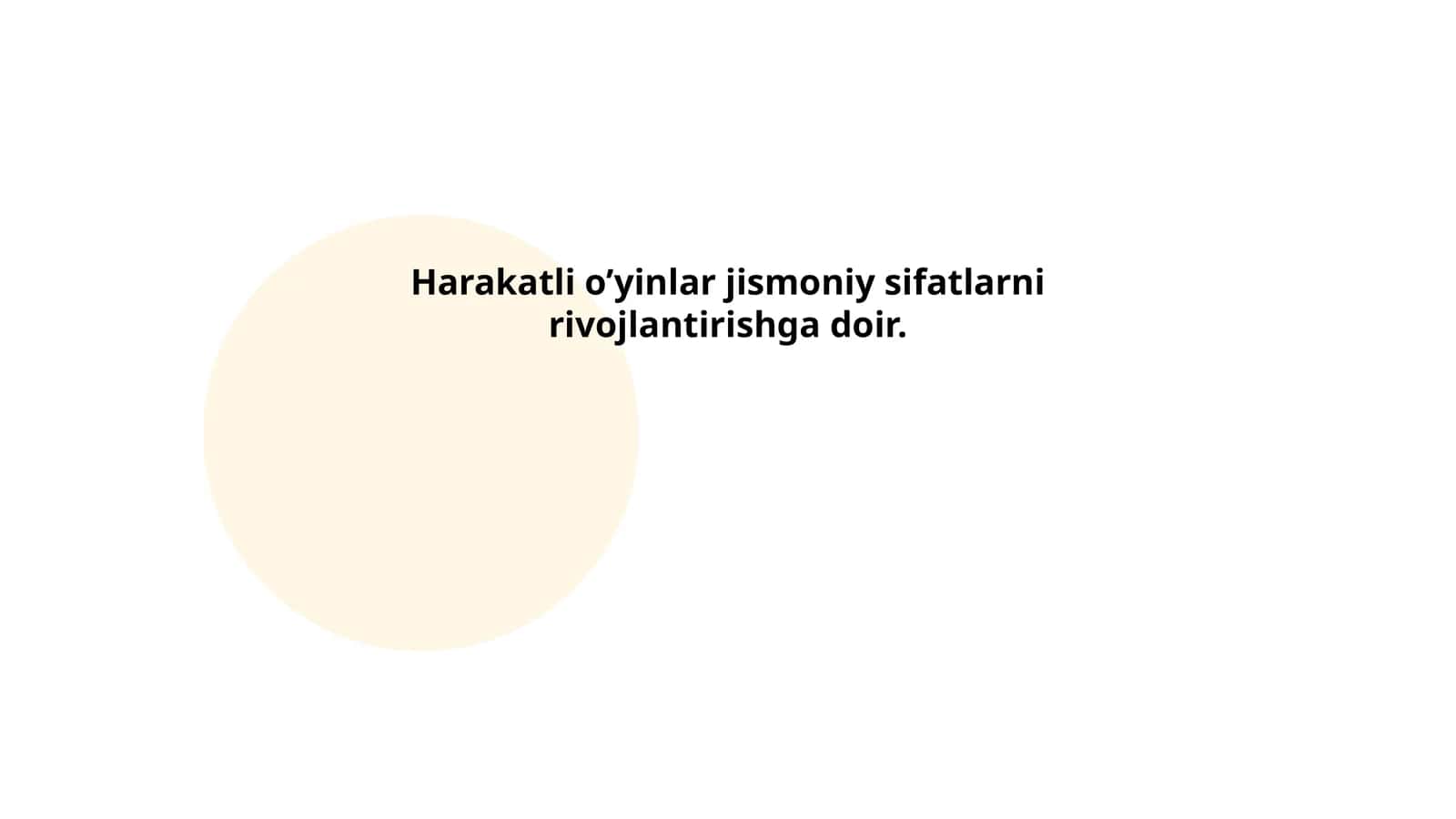 Tezlik rivojlantirish uchun o'yinlar 1