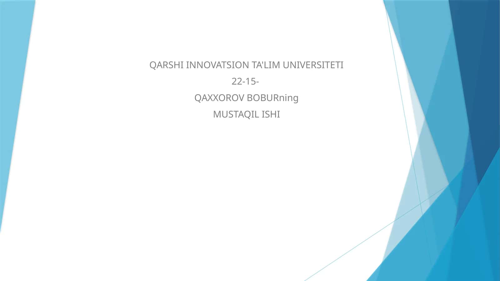 O'RTA ASRLAR DAVRI ARXEOLOGIYASI 1