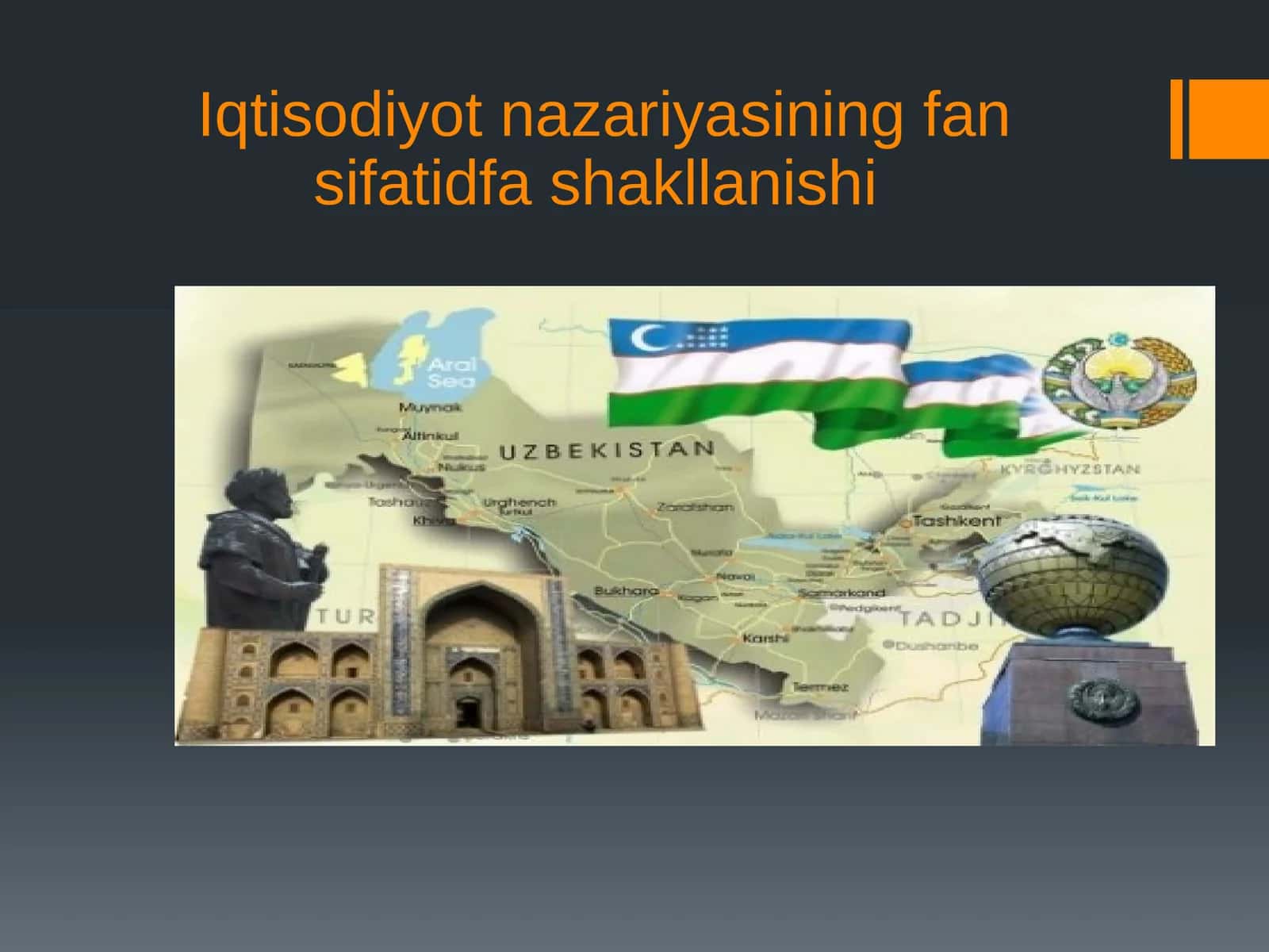 Iqtisodiyot nazariyasining fan sifatidfa shakllanishi 1