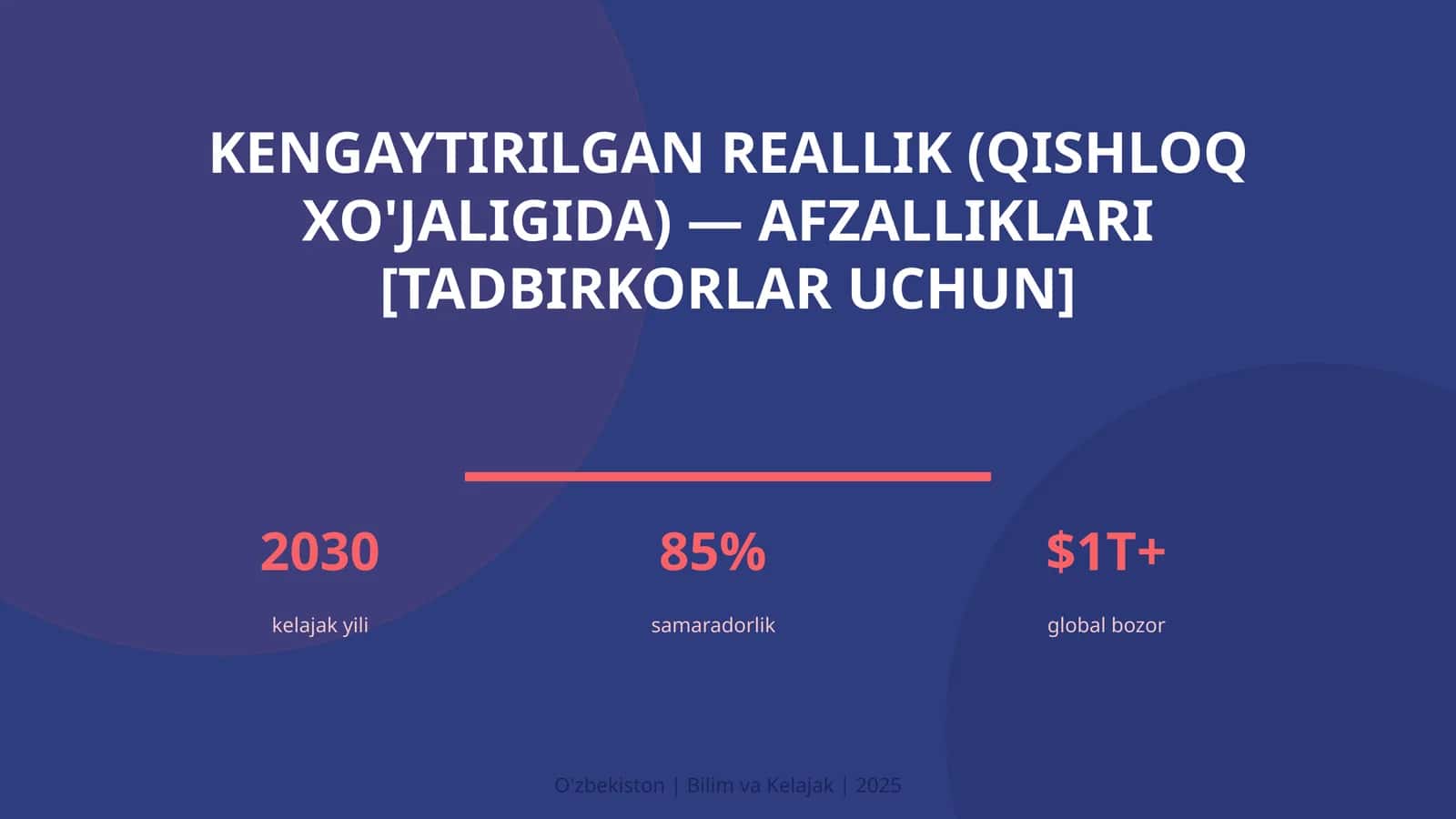 Kengaytirilgan reallik (qishloq xo'jaligida) — afzalliklari [tadbirkorlar uchun] 1