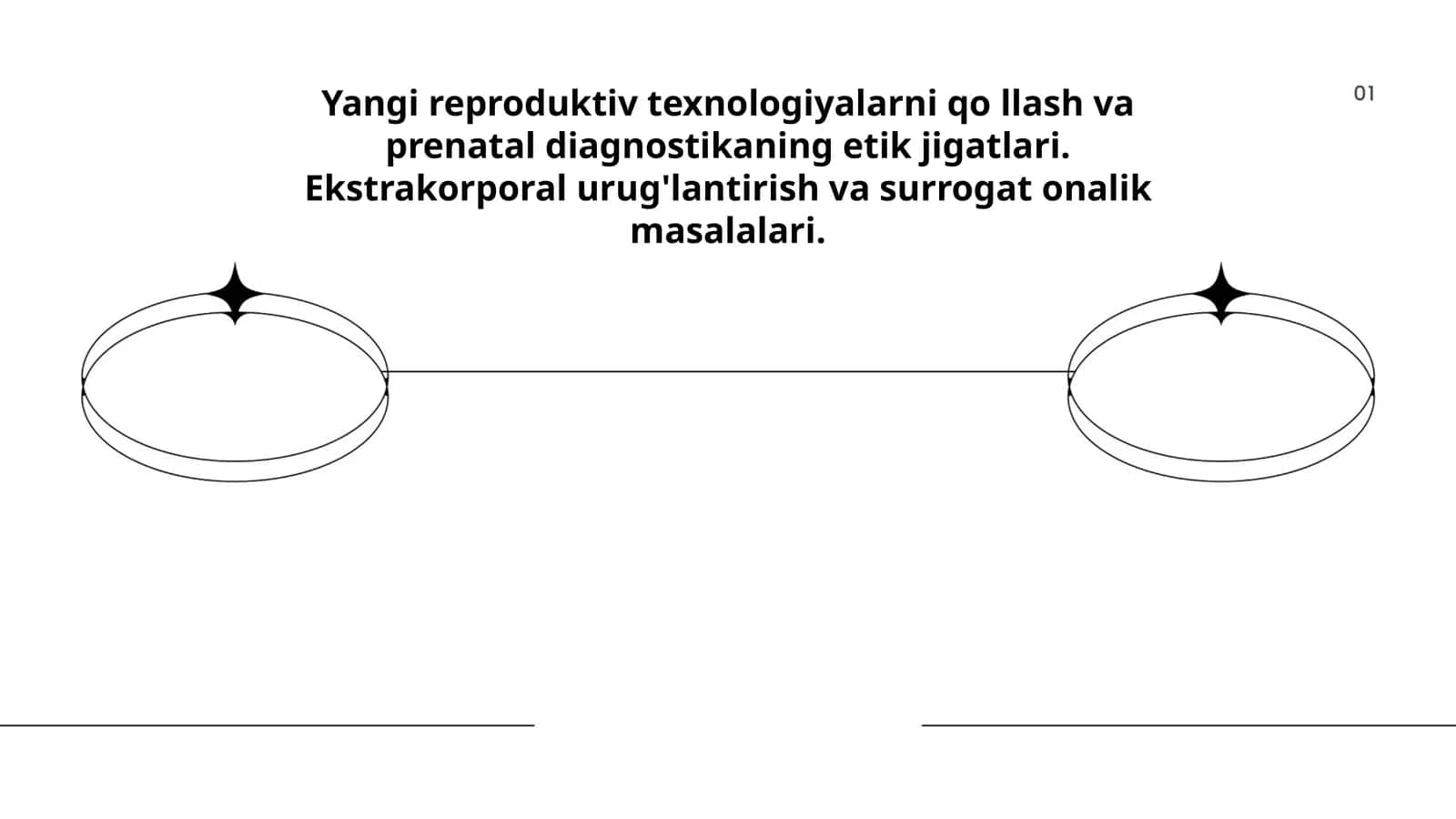 Yangi reproduktiv texnologiyalarni qo‘llash va prenatal diagnostikaning etik jigatlari 1