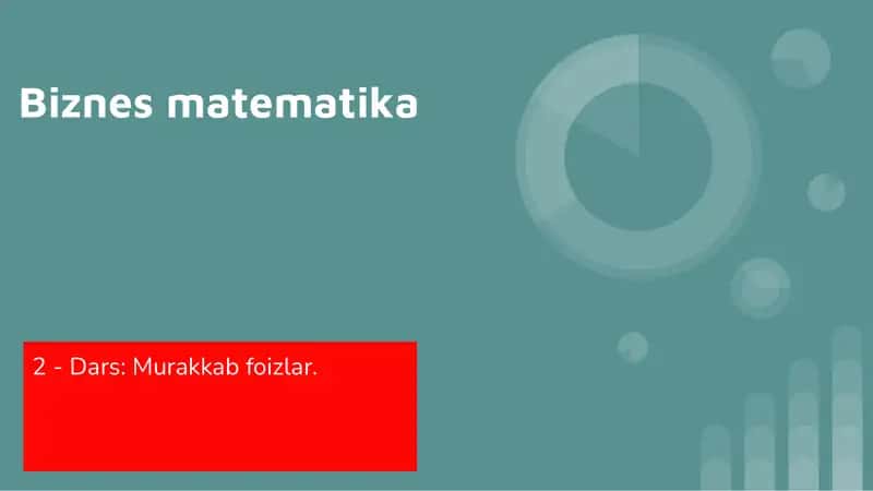 Biznesmatematika 1